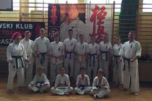 Oleccy karatecy na zgrupowaniu w Zambrowie