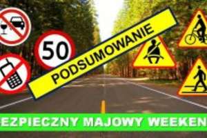 Majówka z 1 wypadkiem i 12 kolizjami