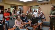 Edukacyjne spotkania strażników granicznych z młodzieżą