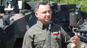 Prezydent z wizytą na poligonie w Orzyszu