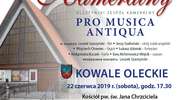 Koncert kameralny Pro Musica Antiqua w kościele w Kowalach Oleckich 