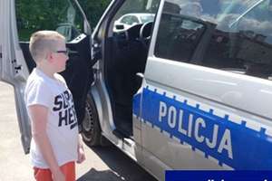 Policjanci spełnili marzenie 10-letniego Filipa