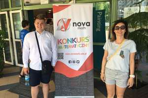 Uczeń "Mechaniaka" finalistą ogólnopolskiego konkursu matematycznego "Novamath"