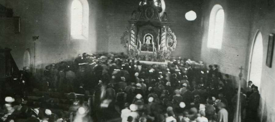 Uroczystości odpustowe w Lipach (lata trzydzieste XX wieku)