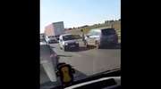 Zrobili korytarz życia i… pojechali pod prąd! [VIDEO]
