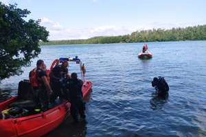 Wypadek na jeziorze Jegocin. Tonęły trzy osoby