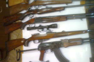 Wystawa broni strzeleckiej w Rynie