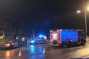 Dwie młode osoby po wypadku na Kilińskiego trafiły do szpitala