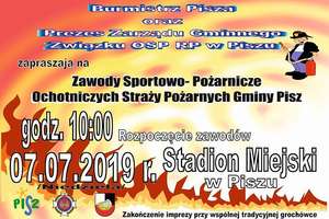 Gminne zawody sportowo-pożarnicze w Piszu