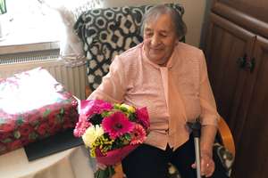 Pani Teresa z Gnojna skończyła 90 lat