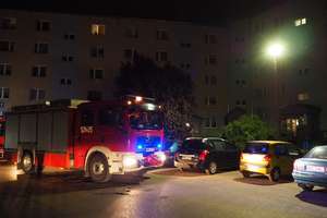 Nocna akcja strażaków na Osiedlu Młodych
