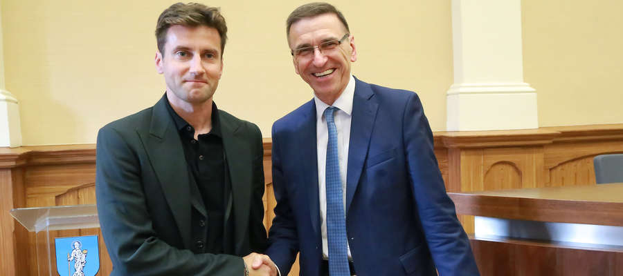 Michał Brański i prezydent Piotr Grzymowicz w 2019 roku zdawali się grać do jednej bramki 