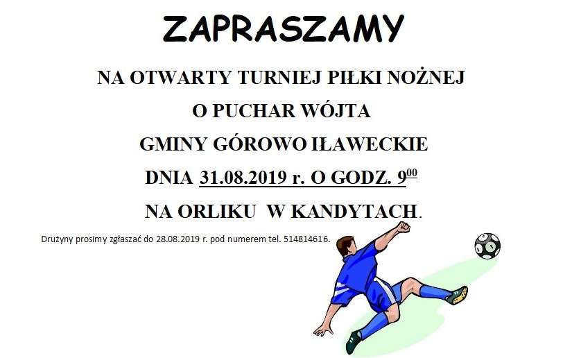 Turniej piłki nożnej na Orliku w Kandytach - full image