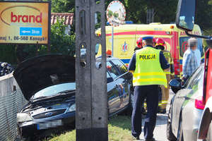 Wypadek w Żurominku