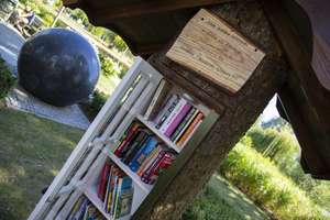 Plenerowe biblioteki w ełckich parkach