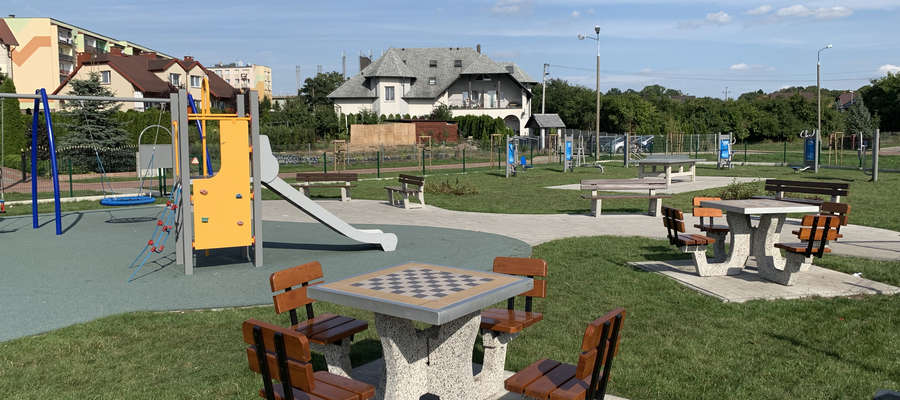 Jednym z projektów zrealizowanych z LBO jest plac zabaw przy ulicy Bolesława Chrobrego