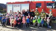 Strażacy z wizytą u przedszkolaków 