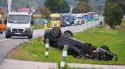 Poważny wypadek w Michalinowie. Zderzyły się 3 auta [ZDJĘCIA]