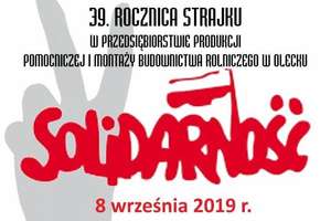 Obchody 39. rocznicy strajku w PPPiMBR w Olecku