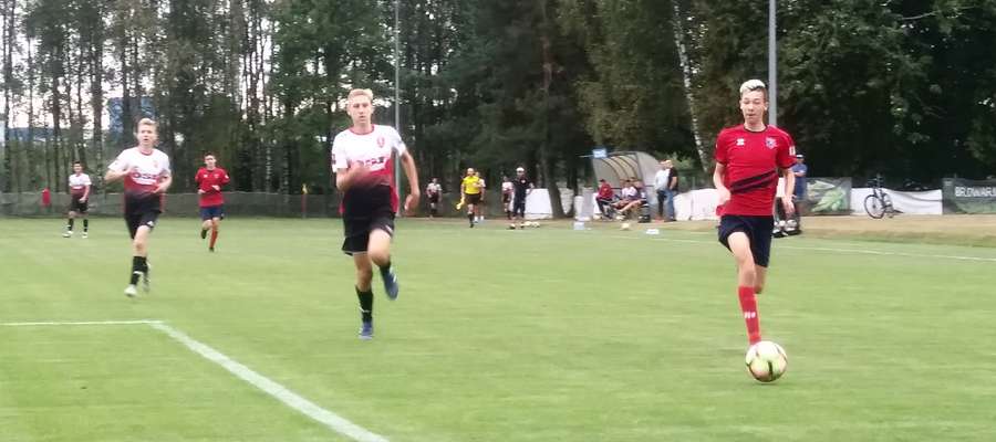 Juniorzy młodsi AP Ostróda przegrali 0:1