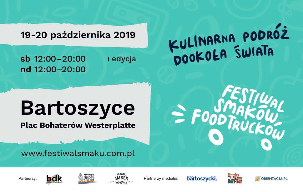 I Festiwal Smaków Food Trucków w Bartoszycach - full image