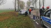 Zderzenie 5 samochodów na DK-65 między miejscowością Zdunki a Niedźwiedzkie