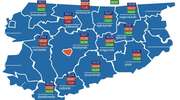To nie tak, że niebieski zalał Warmię i Mazury [INFOGRAFIKA]