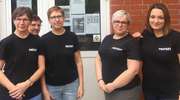 Protest pracowników nowomiejskiego laboratorium