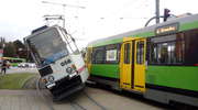 Zderzenie dwóch tramwajów [ZDJĘCIA]