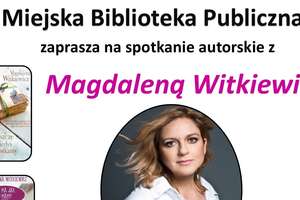 Magdalena Witkiewicz, bestsellerowa polska autorka, w MBP 