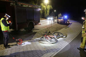 Wypadek na rozpoczęcie długiego weekendu. 12-latek potrącony na przejściu dla pieszych w Olsztynie [ZDJĘCIA]