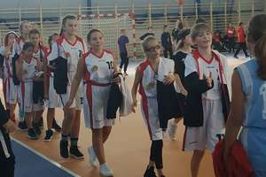 Nenufarki z SP 5 Ełk na Basket Cup w Białymstoku