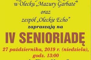 Senioriada 2019 w Olecku