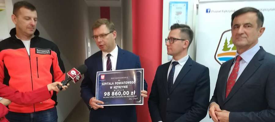 Prawie 100 tys. złotych trafi na wsparcie ratownictwa medycznego