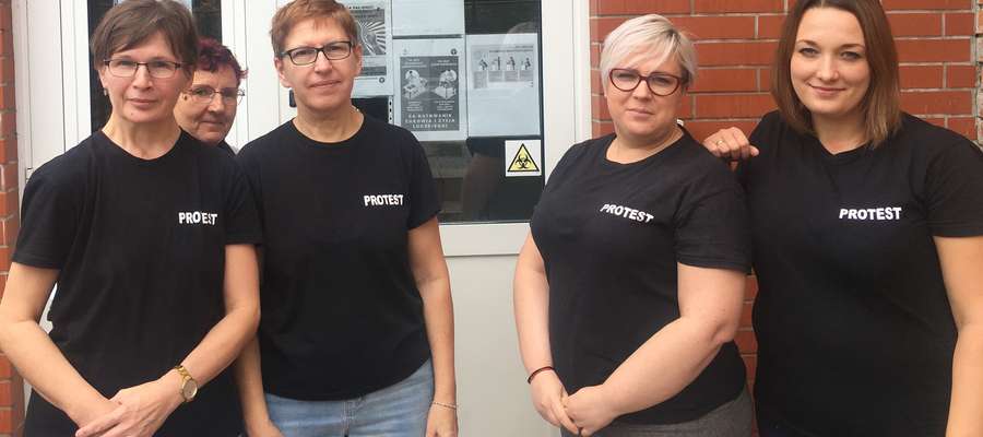 Pracownicy laboratorium dołączyli do ogólnopolskiego protestu 