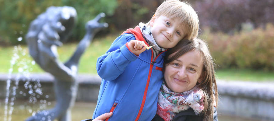 Anna Podolak (na zdjęciu z synem Jankiem): Chętnie wróciłabym do czasów, kiedy szkło było normą