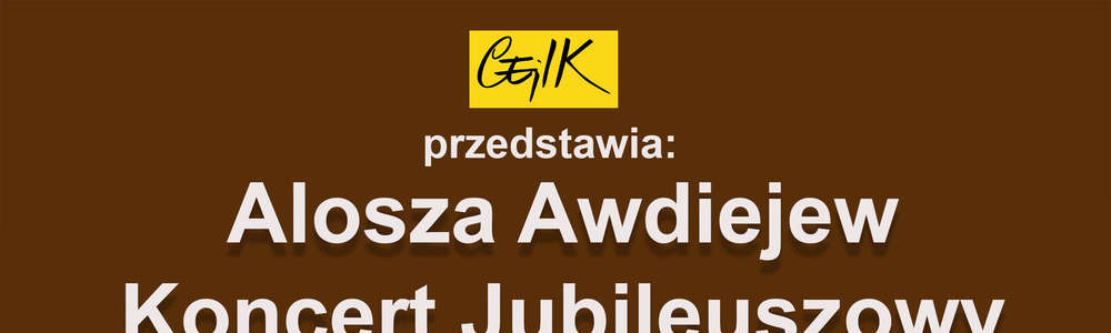 Alosza Awdiejew – Koncert Jubileuszowy