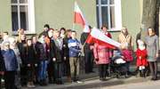 Święto Niepodległości w Bisztynku. Msza, podniesienie flagi i hymn