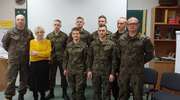 Przedstawiciele Wojskowej Komendy Uzupełnień w Ciechanowie odwiedzili ZS nr 1 w Mławie