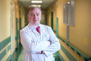 Marek Drozdowski, kierownik Laboratorium Miejskiego Szpitala Zespolonego w Olsztynie