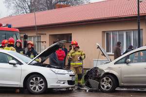 Wypadek w Mdzewku