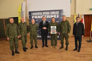 Pożegnanie żołnierzy VI zmiany PKW Łotwa