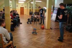 "Mechaniak" odwiedzili studenci z Koła Naukowego Robotyków Politechniki Warszawskiej