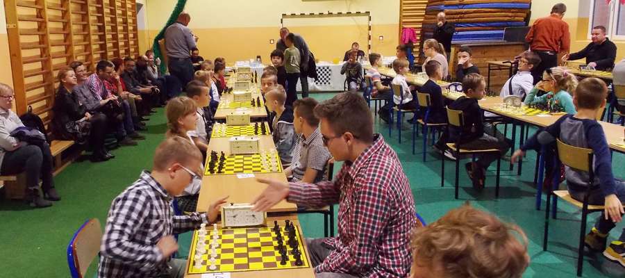 Podczas ubiegłorocznego turnieju w szkole w Brzoziu Lubawskim 