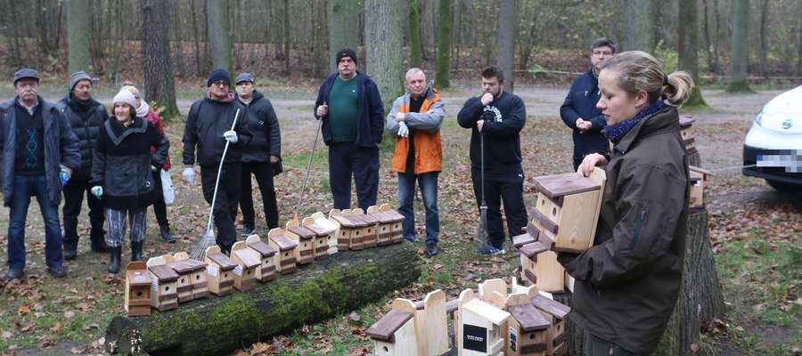 Wolontariusze zbudowali 50 domków lęgowych
