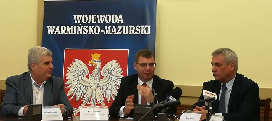O szansach związanych z rządowym funduszem mówili Zbigniew Pazerski, Artur Chojecki i Jerzy Szmit 