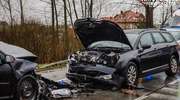Groźnie wyglądający wypadek na trasie Ełk-Oracze