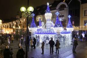 Świąteczna magia na olsztyńskiej starówce [foto, video]