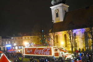 Świąteczna ciężarówka Coca-Coli zaparkuje w ... Iławie!