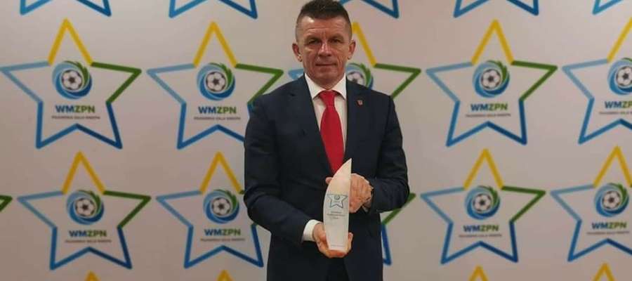 Drugi raz Bogusław Fijas odebrał nagrodę dla Piłkarskiego Samorządu Roku